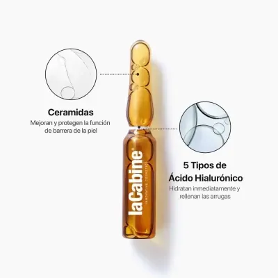 LA CABINE AMPOULES 5X PURE HYALURONIC 10X2ML LA CABINE AMPOULES 5X PURE HYALURONIC 10X2ML