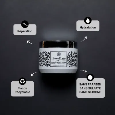 ROSEBAIE MASQUE KERATINE X CAVIAR 500ML