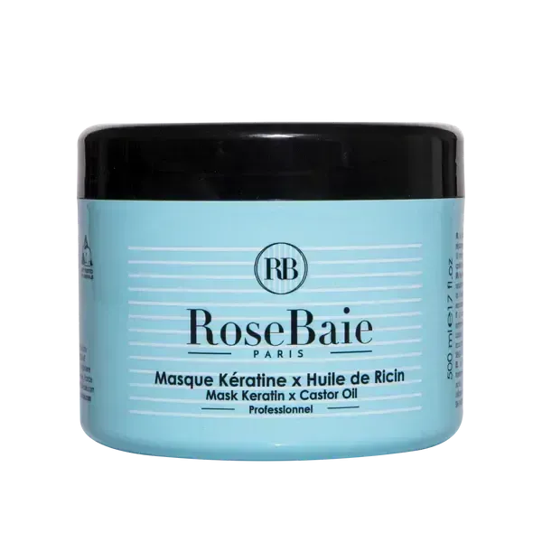 ROSEBAIE MASQUE HUILE DE RICIN X KERATINE 500ML