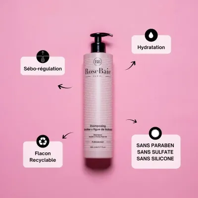 ROSEBAIE SHAMPOING KERATINE HUILE FIGUE DE BARBARIE 500 ML