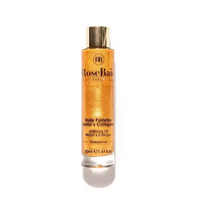 ROSEBAIE HUILE PAILLETEE MONOÏ X COLLAGENE 50ML ROSEBAIE HUILE PAILLETEE MONOÏ X COLLAGENE 50ML