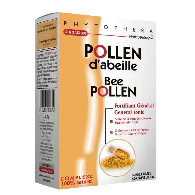 VITAL PHYTOTHERA POLLEN D'ABEILLES 60 GELULES VITAL PHYTOTHERA POLLEN D'ABEILLES 60 GELULES
