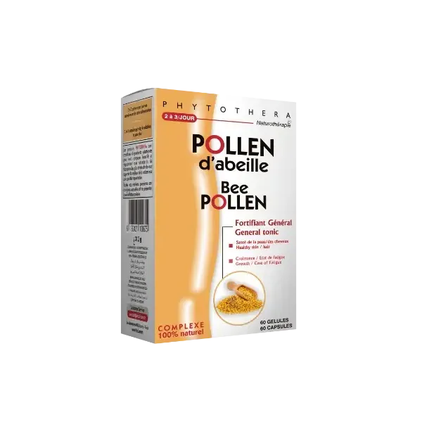 VITAL PHYTOTHERA POLLEN D'ABEILLES 60 GELULES