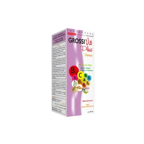 VITAL PHYTOTHERA GROSSIVIT PLUS VITAMINE SUSPENSION 150ML