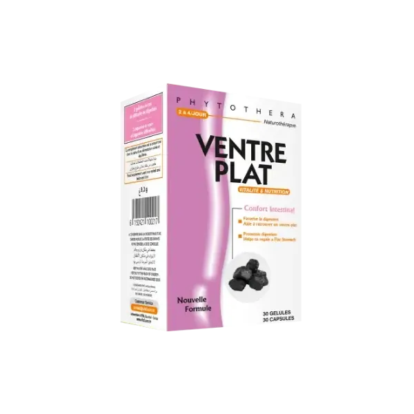 VITAL PHYTOTHERA VENTRE PLAT 30 GELULES