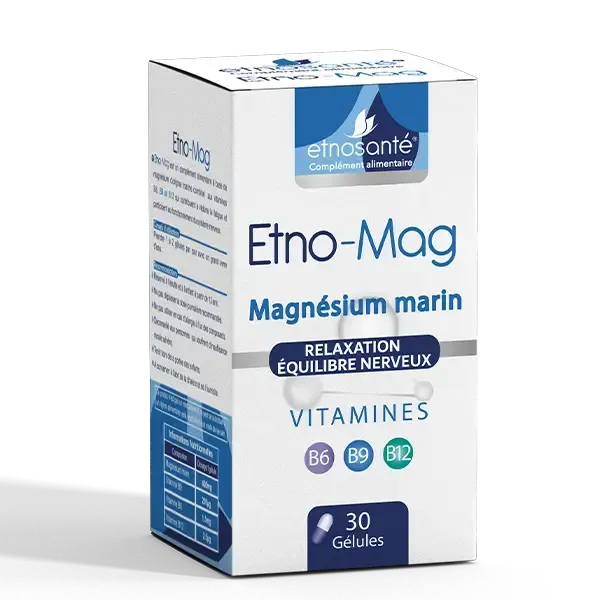 ETNOSANTE ETNO MAG RELAXATION EQUILIBRE NERVEUX 30 CAPSULES