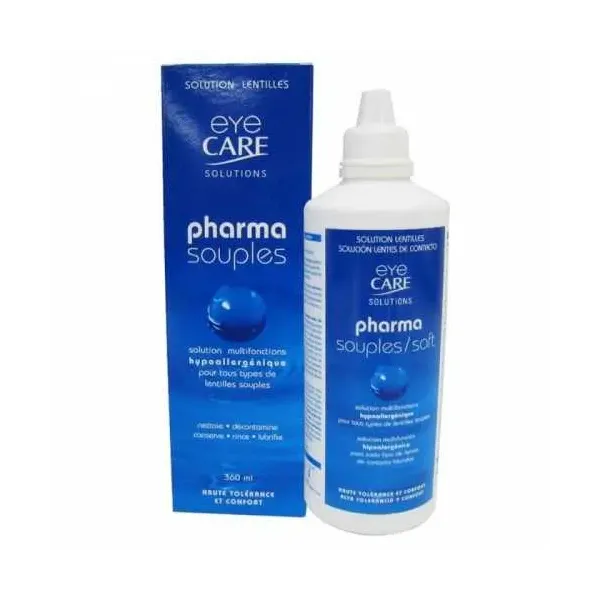 EYE CARE PHARMA SOUPLES SOLUTION POUR LENTILLES 360ML